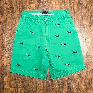 Polo Ralph Lauren Whale Shorts Flat Front 29